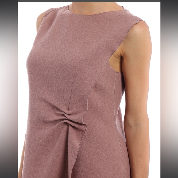 Bottega Veneta Wool Crepe Knee Length Dress - Picture 6 of 6